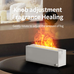 Produk lanjutan Aurora Flame Aroma <span class=keywords><strong>Diffuser</strong></span>, 320ml tertutup otomatis kabut humidifier <span class=keywords><strong>USB</strong></span> tipe-c bertenaga dengan dekorasi lampu warna-warni - Product Image 5