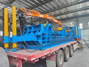 Presse à balles hydraulique mobile pour recyclage de la <span class=keywords><strong>ferraille</strong></span>, des déchets de papier et du plastique, presse à balles montée sur <span class=keywords><strong>camion</strong></span> - Product Image 2