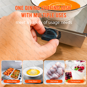Buffet di fascia alta scaldabagno cibo elettrico scaldabagno contenitore scaldabagno Set multiuso cibo riscaldatore vassoio di visualizzazione <span class=keywords><strong>per</strong></span> il Catering - Product Image 5