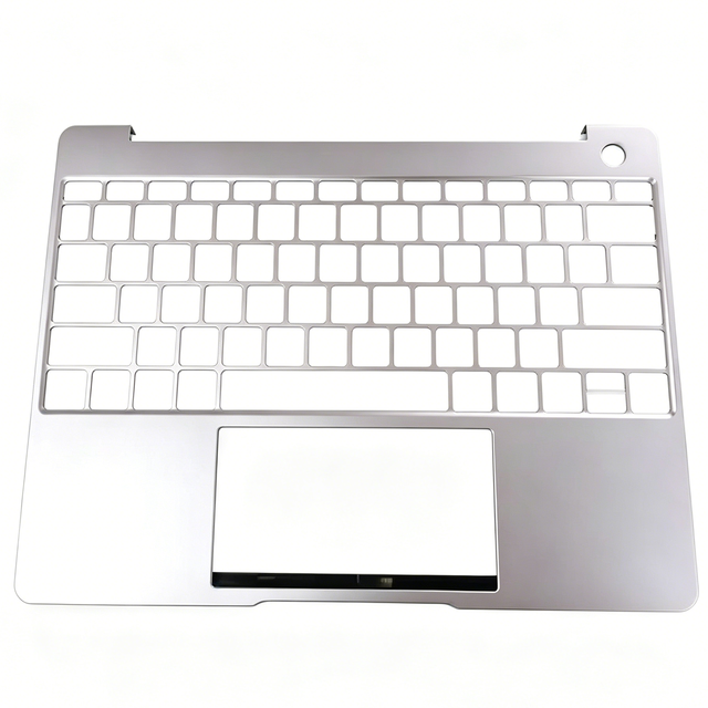 OEM ODM CNC Machining Service Aluminum Plastic Laptop Keyboard Upper Case Prototype Custom Notebook Shell