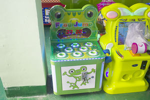 Hitting Frog Hammer Game Coin Pusher Console Kit Durable Metal Arcade Game Kids <b>Amusement</b> Game <b>Machine</b> - Product Image 5