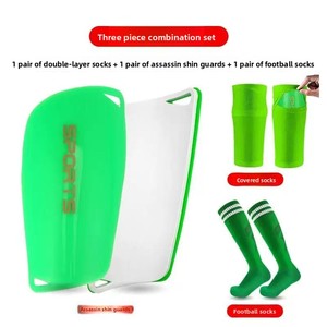 Conjunto de Calcetines de Fútbol de Poliéster Duradero Assassin, para Niños y Adultos, Combinación de Tres Piezas, Protección para Entrenamiento y Fitness - Product Image 2