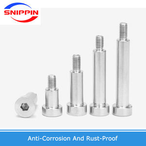 GB5281 Vis à épaulement M2 M2.5 M3 M4 M5 M6-M12 304 acier inoxydable Vis à épaulement hexagonale intérieure à tête cylindrique à six pans creux - Product Image 4