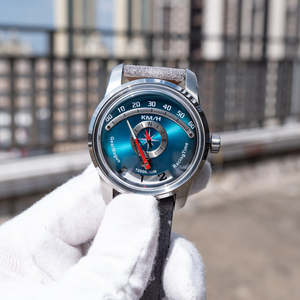 Relojes automáticos con minutos retrogrados, segundos centrales, estilo simple, mecánicos, con horas saltantes, reloj de pulsera para hombre, fabricante personalizado - Product Image 2