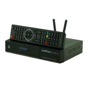 Receptor de satélite Zgemma H9 Twin SE DVB-S2X + DVB-S2X twin sintonizador embutido Suporte 4K- 2160p