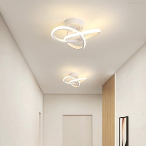 Lámpara de Techo LED Acrílica Empotrada de Estilo Nórdico Moderno con Control Remoto y Alimentación de CA para Pasillo o Entrada - Product Image 1