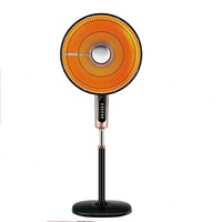 HM-327R Pemanas Kipas Baru untuk Rumah, 3 Mode Dapat Disesuaikan, Timer 1-12 Jam, Pemanasan Cepat, Ventilasi, Remote Control