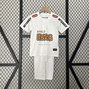 Set di Uniformi da Calcio <span class=keywords><strong>Vintage</strong></span> per Bambini, Edizione Personalizzata, Maglia Unisex a Manica Corta in Poliammide Traspirante ad Asciugatura Rapida - Product Image 1