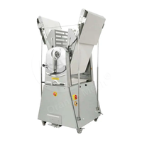 Machine à pâte automatique continue commerciale en acier inoxydable, version verticale, pour pâtisserie danoise, 4 kg, 5 kg, 6,5 kg, laminoir à pâte