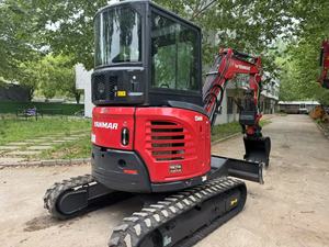 Miniexcavadora Yanmar de 3,5 toneladas fabricada en Japón, miniexcavadora Yanmar 35 de orugas usada Vio35 Vio55 Vio80 - Product Image 4