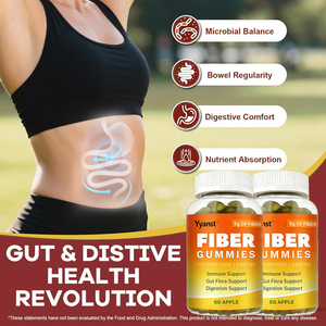 Gomitas de Fibra de Alta Calidad de Marca Privada con Vitamina C para el Metabolismo y la Salud Digestiva en Adultos - Product Image 5