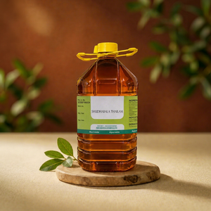 Aceite Shudhabala Thailam 5L de Kerala, Producto para el Cuidado de la Salud con Certificación ISO FO174, 2 Años de Duración - Product Image 1
