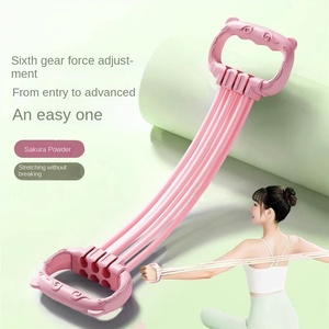 <span class=keywords><strong>Elastici</strong></span> da Fitness per Donne, Tensionatore a 8 Caratteri, per Allenamento Spalle, Fitness Domestico e Yoga - Product Image 2