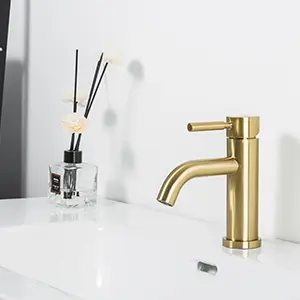 Cupc Faucet Bathroom Manufacture CUPC NSF Health Fancy Cheap Stainless Steel Single Hole Bathroom Faucets