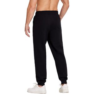FOXA Men's Fleece Lined Joggers Cotton Athletic Sweat Pants With Zipper Pockets Casual Heavyweight <b>Lounge</b> Pants - Product Image 2