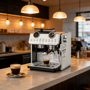<span class=keywords><strong>Cafetera</strong></span> Semiautomática Barista con Control Volumétrico y Ajustes Programables - Product Image 1