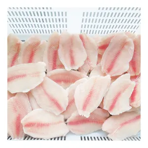 优质美味海鲜中国出口冷冻罗非鱼鱼片IVP IQF