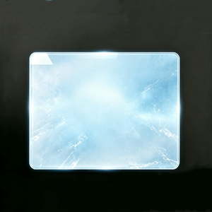 Custom Glass Gaming Mouse Pad <b>Speed</b> Surface Esports Tempered Glass Mousepad with Smooth Low-Friction Surface - Product Image 1