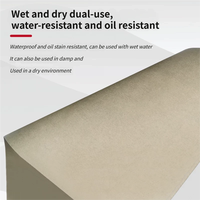 Papel Abrasivo de Carburo de Silicio RIKEN CP38 para Pulido de Precisión Media, Láminas de Lijado con Respaldo de Látex Anti-Curvatura para Joyería Electrónica