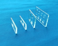 Glass 3mm Thick One Depression Concave groove Microscope Slide Single Well Concavity Cavity Slide