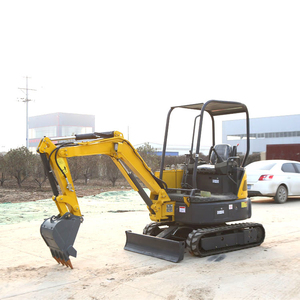Nouvelle mini-excavatrice sur chenilles ELORRY EL28 de marque supérieure, 0,05 m³ de capacité, 2,8 T, moteur 14,3 kW, pompe à engrenages avec ECE EPA - Product Image 1