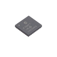 Microcontrôleur 8 bits PIC16F18857T-I/ML, MCU 32 MHz, 56 Ko Flash, 4 Ko RAM, 28QFN, circuit intégré de contrôle embarqué