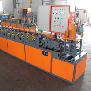 Kim loại cán cửa đá đen nhôm cán lên con lăn màn trập cửa nhà để xe con lăn màn trập cửa hình thành máy - Product Image 1