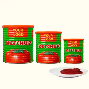 Easy Open tomato paste cheap price tomato paste concentrate Manufacturer ketchup canned tomato paste