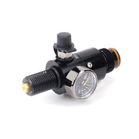 Régulateur de pression pour bouteille d'air HPA 4500 PSI |   Filetages M18*1.5 Pression de sortie 1800 PSI
