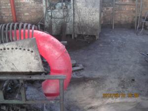 Pemanas frekuensi menengah mesin pembentuk pembuat panas siku untuk baja karbon dan pipa mulus presisi tinggi - Product Image 5