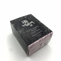 Emballage cadeau pour bijoux Boîte en carton pour emballage bougie pliable en papier avec impression personnalisée parfum huile essentielle logo personnalisé
