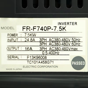 Nouveau variateur de fréquence (VFD) haute performance FR-F740P-7.5K FRF740P7.5K d'origine pour le contrôle des pompes et ventilateurs industriels - Product Image 4