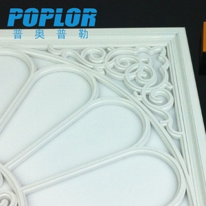 Poplor Led <b>Panel</b> <b>Light</b> 8W White European Style Embedded Grille <b>Light</b> For Kitchen Bathroom - Product Image 3
