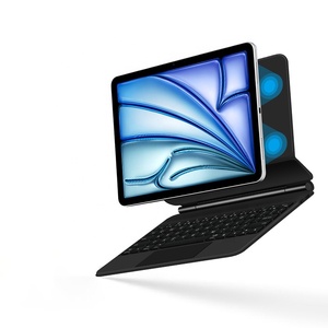 2025 nuevo diseño retroiluminación recargable Smart Trackpad Bluetooth inalámbrico Magic <span class=keywords><strong>Keyboard</strong></span> para 12,9 iPad Pro 11 2021/2020/2108 - Product Image 1