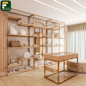 ชั้นวางเสื้อผ้าเคลือบสีฝุ่นแบบแข็งแรงทนทานสำหรับร้านค้าปลีก - Product Image 4