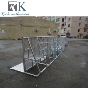 Stainless Cable Ramp Concert Used Cable <b>Control</b> Barrier Aluminum Crowd <b>Control</b> Barrier for Events Use - Product Image 4