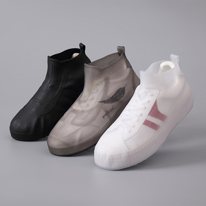Couvre-chaussures Liyu, couvre-chaussures imperméables, moulés par injection en une seule pièce, antidérapants, imperméables et résistants à l'eau, en silicone. - Product Image 3