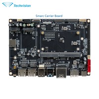 Techvision Smarc Development Kit Industrial Motherboard dengan Kartu Akselerator AI 20 TOPS yang Kompatibel dengan RK3568, RK3576 SOMs