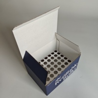 Boîtes d'emballage ondulées imprimées de logo personnalisé professionnel d'usine de haute qualité pour rouleaux rechargeables de 10ml, PACK de 48