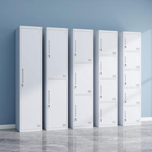 Taquilla de Metal de Acero, Armario Metálico para Oficina y Dormitorio, Alacena para Almacenamiento de Ropa, Muebles Escolares - Product Image 1