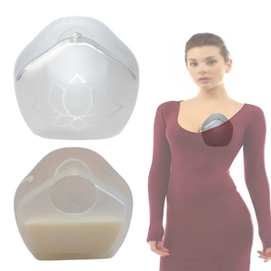 Collecteur de lait maternel réutilisable étanche sans BPA manuel aspiration douce portable coccinelle collecteur de lait en Silicone - Product Image 2