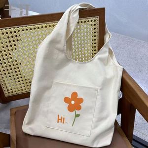 Sac fourre-tout esthétique en toile avec motif pour femme, cadeau, sac fourre-tout en coton robuste pour les vacances, le shopping, les courses - Product Image 4