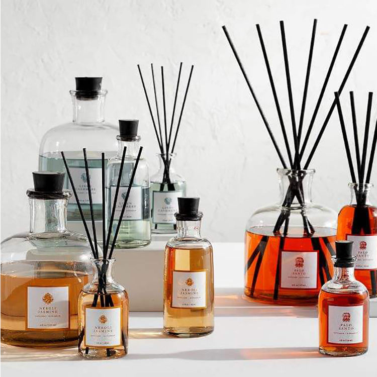 2024 Wholesale Large Mini Reed Diffuser Glass Bottles for Reed ...