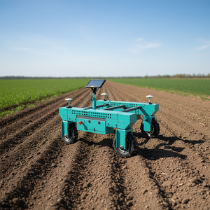 Plataforma Robótica Agrícola Autónoma de Accionamiento Eléctrico con Navegación GPS para Agricultura de Precisión - Product Image 1