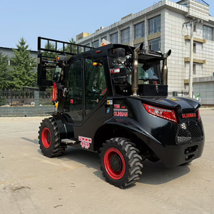 Chariot élévateur tout-terrain diesel <span class=keywords><strong>Land</strong></span> <span class=keywords><strong>Cruiser</strong></span> Olinman 4x4 avec mât à deux/trois étages, vente directe usine, stock disponible 3-5 - Product Image 4