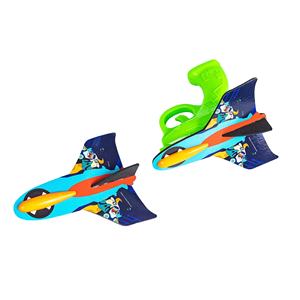 लांचर हवाई जहाज खिलौने की उड़ान मॉडल ग्लाइडर फोम विमान बच्चों के लिए विमान उड़ान टॉडलर्स रॉकेट शूटर लॉन्च - Product Image 1