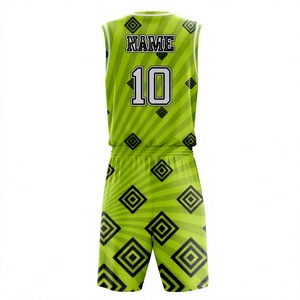 Uniforme de basket-ball pour hommes sur mesure de haute qualité avec manches courtes et design respirant avec logo personnalisé - Product Image 2