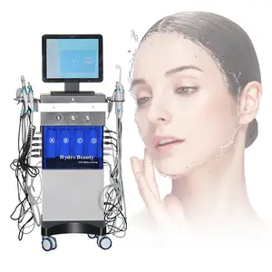 Depurador de piel de microdermoabrasión 10 en 1, exfoliante de rejuvenecimiento facial, máquina de dermoabrasión Peeling de diamante para limpieza Facial