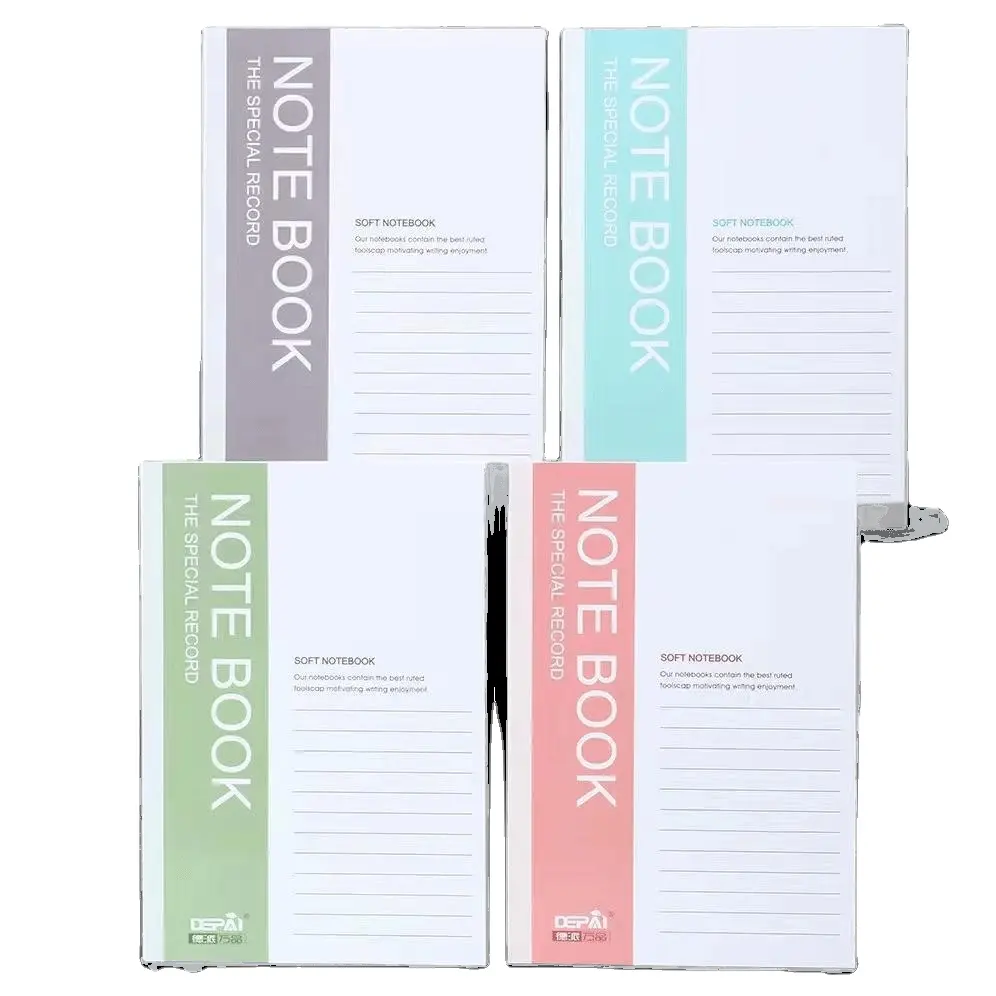 Buku lembut 60 lembar A5 alat tulis lembut buku harian kualitas tinggi subjek komposisi kawat o terikat Notepad Notebook untuk siswa