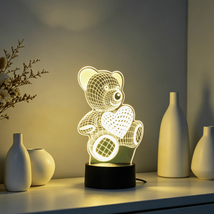Eid Al-Fitr <b>LED</b> Night <b>Light</b> with Touch & Remote Control Powered Colorful for Holiday Party Decoration - Product Image 5